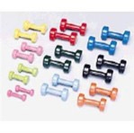 Cando Vinyl Coated Cast Iron Dumbbells