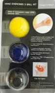 Therapists Choice Hand Exercise Ball Kit
