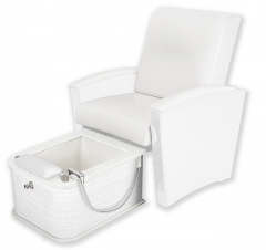 Living Earth Crafts Mystia Manicure / Pedicure Chair with Plumbed Footbath