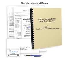 Florida Laws and Rules - 2 CE Hours