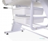 Parker Facial Bed Chair & Stool - WHITE