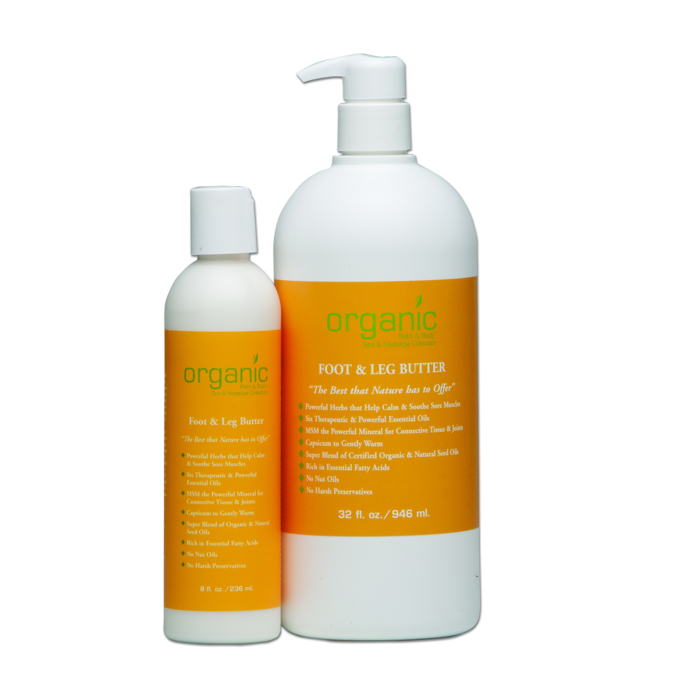 Foot & Leg Butter Body Butters and Massage Butters Organic Bath & Body