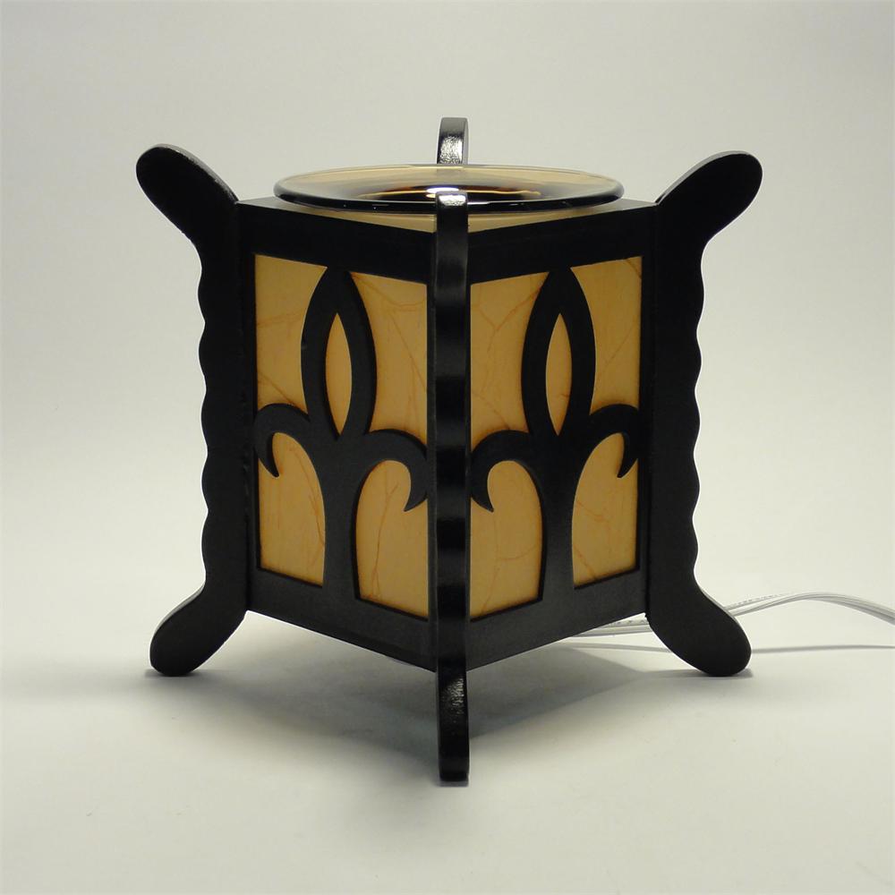Electric Wooden Oil Warmer Electric Aroma Lamp Diffusers