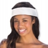 Disposable Stretch Headband, White 48pk