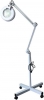 Hygrad Magnifying Floor Lamp with Heavy Rolling Base