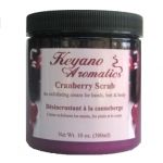 Keyano Cranberry Body Scrub - 10 oz