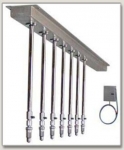 Torrent 7 Head Vichy Shower/Scots Hose � 94� Shower Arm