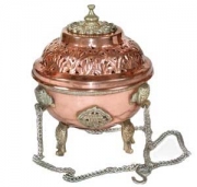 Small Copper Hanging Incense Burner
