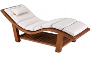 Living Earth Crafts Teak Wave Lounger