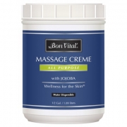 Bon Vital All Purpose Massage Creme Jar - 1/2 Gallon