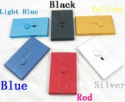 Aluminum Slide Out Business Card Dispenser