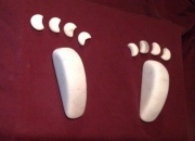 Pedicure Marble Cold Stone Set