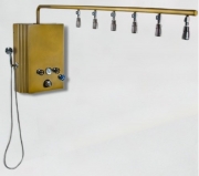 Brass Monkey Vichy Shower with Cold -Plunge 6 head