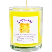 Soy Herbal Filled Votive Laughter