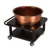 Living Earth Crafts Copper Bowl Roll-up Foot Bath™
