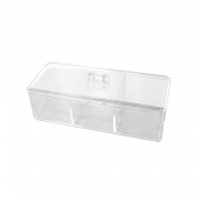 Lidded Multi Purpose Cosmetic Organizer
