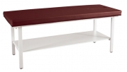 Winco 8510SH - Treatment Table with Face Cutout and Shelf