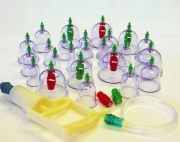 Complete Cupping Set with Magnets - 24 Cups w/ Pump
