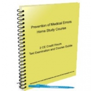 Prevention of Medical Errors - 2 CE Hours
