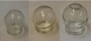 Fire Cup Glass Jars for Cupping - Set of 3