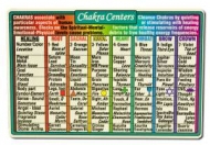 Chakra Centers Wallet Card