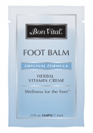 Bon Vital Foot Balm Trial Size - 1/4 oz.