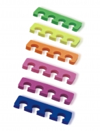 Toe Separators - TS pairs Mixed Color Case, Soft