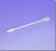 Double Head Point/Oval Flat Cotton Swab, Paper Handle