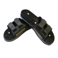 Accu Step Acupressure Massaging Sandals Regular - velcro strap