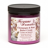 Keyano 8 oz Champagne & Rose Butter Cream