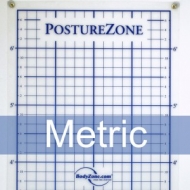 Posture Zone Posture Assessment Grid-Wall Mount (Metric)