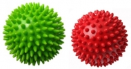 Therapists Choice Pack of 2 Spiky Massage Balls, Hard & Soft Combo