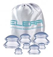7 Piece Clear Silicone Cupping Set