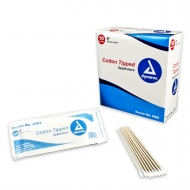 Dynarex Cotton Tip Swab, Non-Sterile, 6