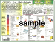 Alkaline & Acid Balancing Sacred Wisdom Chart #19