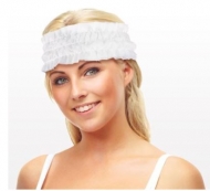 Disposable Stretch Ruffled Headband 48 count