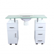 Dermalogic Glasglow Manicure Table w/ Fan