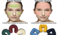 BodyChoice Ergonomic Face Pillow Cushion