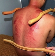 Gua Sha Body Board Wooden Scraping Massager