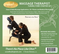 Massage Therapist Tuning Fork Starter Set - for Sound Healing