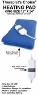 King Size Moist / Dry Heating Pad, 12