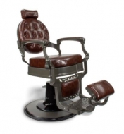 Truman Barber Chair - Brown