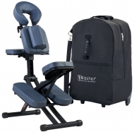 Master Massage RIO Portable Massage Chair PKG -Royal Blue