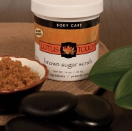 Lotus Touch Brown Sugar Body Scrub