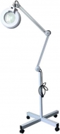Hygrad Magnifying Floor Lamp with Heavy Rolling Base