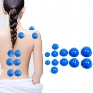 12 Pcs Silicone Massage Travel Cupping Set