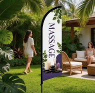 Massage Yard Flag Sign