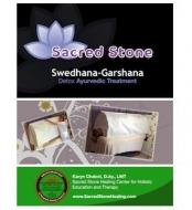 Sacred Stone Swedhana-Garshan Ayurvedic Exfol, Detox, Steam Manual