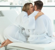 Waffle Kimono Bathrobe Square Pattern