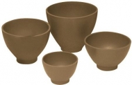 Rubber Mixing Bowls - Taupe